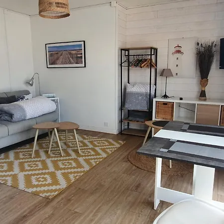 Studio, proche du Touquet, tout équipé à 100m de la plage-3