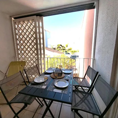 Appartement T2 climatisé, 4 couchages, Les Balcons de la Méditerranée-2