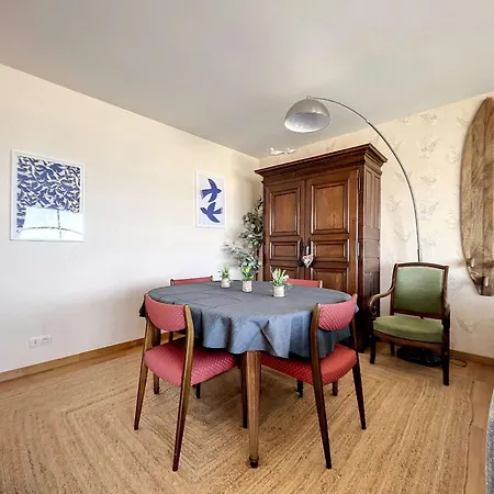 Appartement 2 chambres près de la plage avec balcon, ascenseur, garage et Wi-Fi gratuit - FR-1-361-487-2