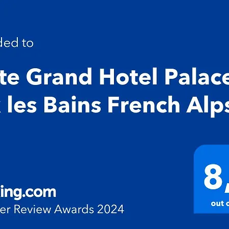 Suite Grand Hotel Palace Aix les Bains French Alps-2