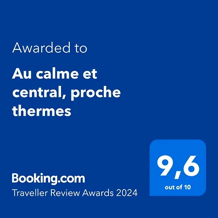 Au calme et central, proche thermes-3