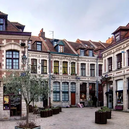 Duplex In The Heart Of Old Lille Terrace + Parking-3