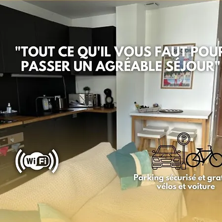 Charmant T2 avec extérieur Villa Deganne-3