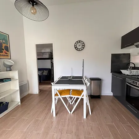 Amour à la plage, appartement climatisé, terrasse à Barcares à deux pas de la plage-2
