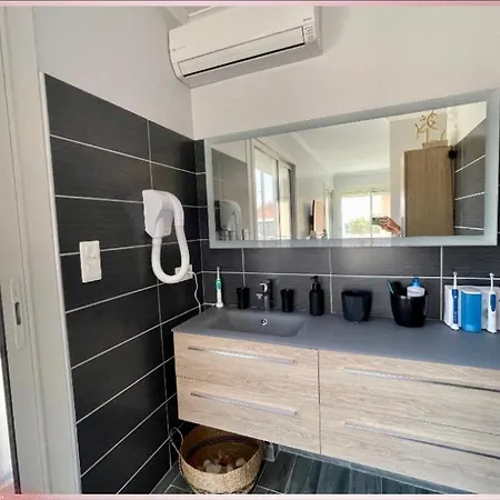 Les Mouettes, Bel appartement à 50m des plages de Valras-Plage-2