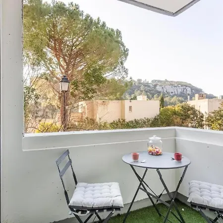 Le Roucas - Chaleureux Appartement Aux Baux De Provence-2