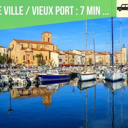 Cosy La Baie Des Anges - Plage La Ciotat - Classe 3 Etoiles-2