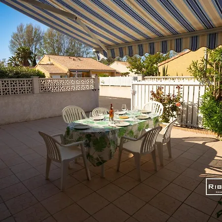 Riboleys - Villa climatisée à 600m de la plage-3