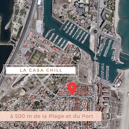 CASA Chill I Port&Plage à 500 m I Parking Privé-3