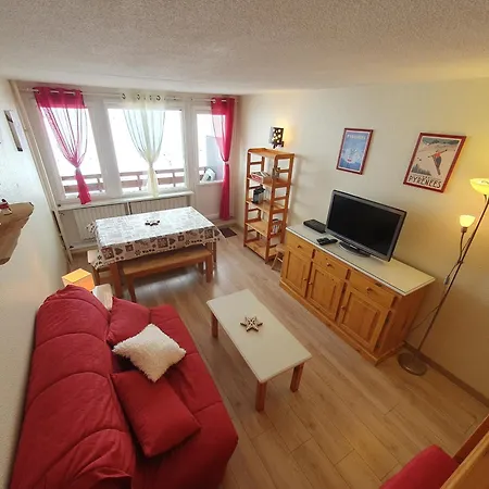 La Mongie, Studio pieds des pistes, parking intérieur privé-2