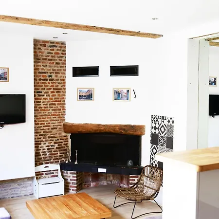 Maison Vieux Lille 3 Chambres Parking Prive 24H24H Acces-2