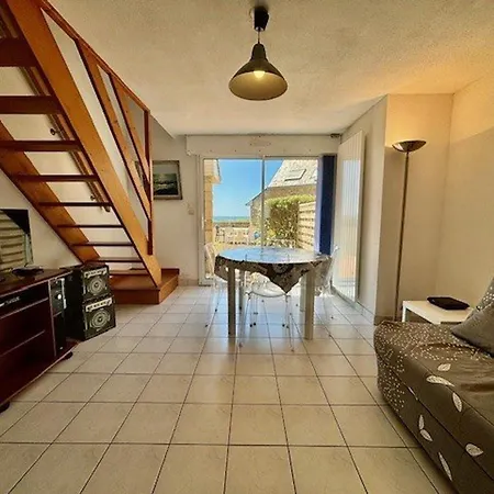 Maison rénovée 3 pièces, vue mer, pour 6, parking - FR-1-478-28-2