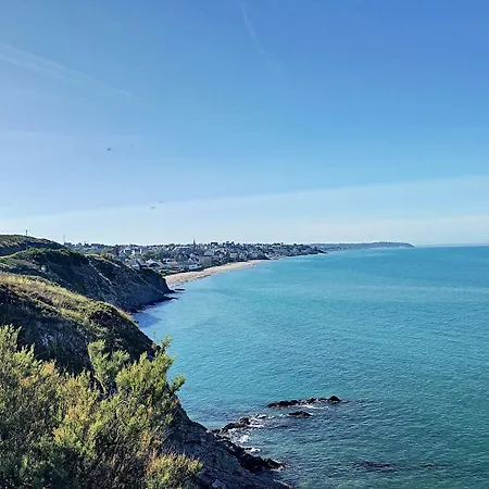Appartement cosy à Granville, proche plage pour 2 personnes avec WiFi et parking - FR-1-361-517-3