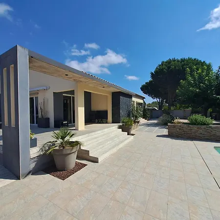 Belle villa avec piscine vue montagne à 10 mn de la mer à Argeles-3