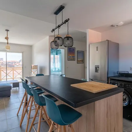 Appartement 3* à 50m de l'Océan, 5 pers, Clim, Wifi, Parking - Mimizan Plage - FR-1-50-116-3