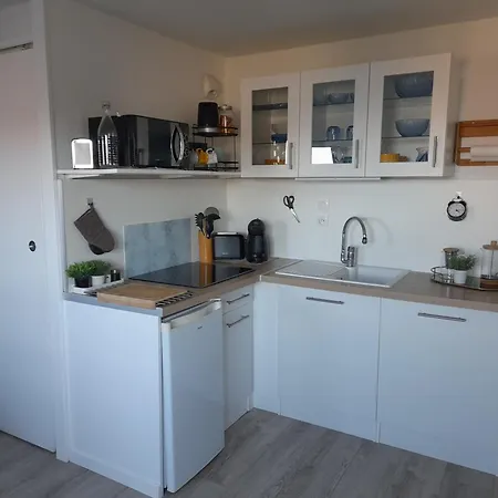 Studio -vue mer résidence Grand Cap-2