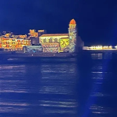 COLLIOURE tres bel appart a 150 metres des plages avec jardin prive et parking dans residence securisee-2
