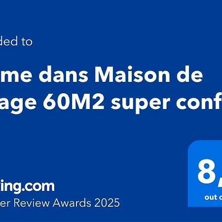 Calme Dans Maison De Village 60M2 Super Confort-3