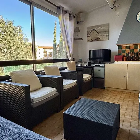 Appartement 3 Pieces, 4 Couchages, Climatise, Piscine, Parking, Proche Plage - Argeles-Sur-Mer - Fr-1-225-349-3