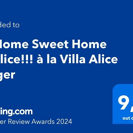 le Home Sweet Home d'Alice!!! à la Villa Alice Roger-3