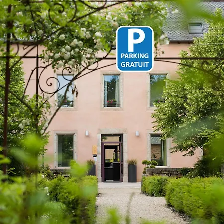 HÔTEL LA FERME DE BOURRAN - RODEZ - parking privé avec bornes pour voitures électriques-2