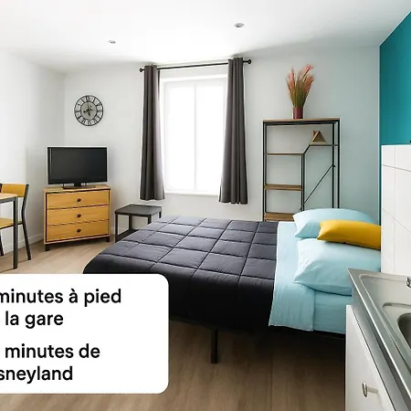 Appartement Cerf1-Centre ville Meaux-Gare-Disney-3