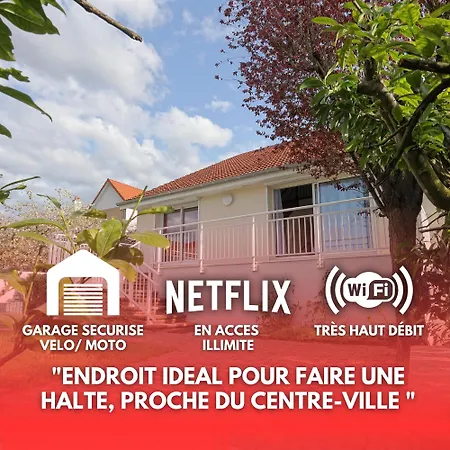Proche Centre, Gare, Parc, Parking By Maison Bonhage-3