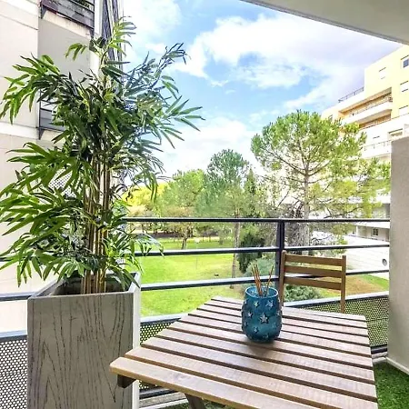 Superbe Appt Port Marianne, Parking Prive, 4 Personnes-2
