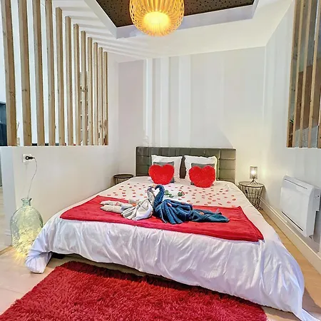 Loft Romantique avec jacuzzi-2