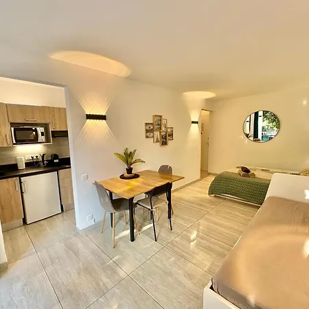 Chaleureux studio, 200m de la plage, parking, wifi-3