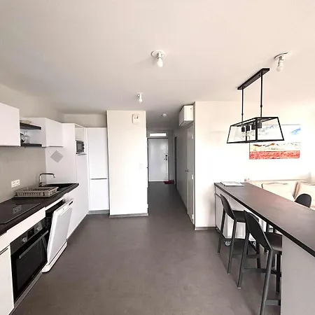 Appartement luxe 4 pers, bord de mer, balcon, piscine, animaux admis, parking, WiFi - FR-1-194-196-3