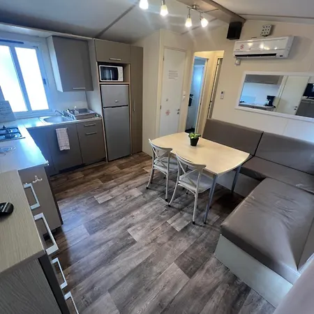 Les mobil homes de NOLY TV CLIM 6places piscine ouverte-2