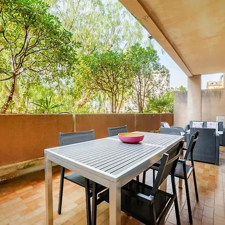 Appartement Calme, Clim, Patio Xxl, Piscine&Parking-2