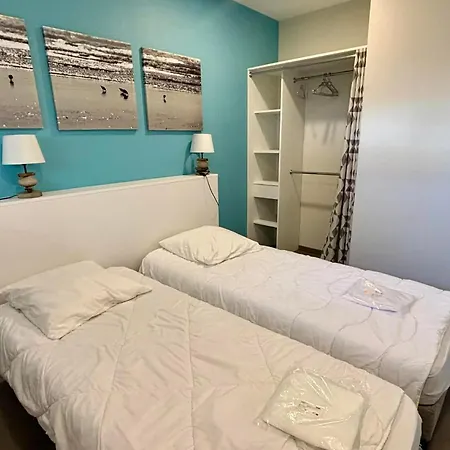 Appartement 2-6 pers, jardin, plage, piscine, parking, animaux admis - FR-1-194-223-2