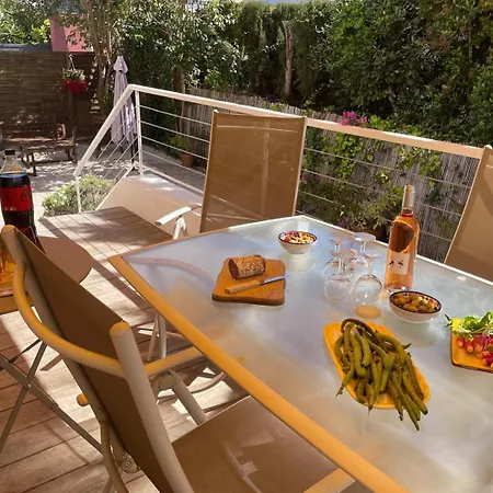3 min à pieds&200 m de la Grande Plage des Lecques - Terrasse et Jardin - Fabuleux T2 - Carré d'Or-2
