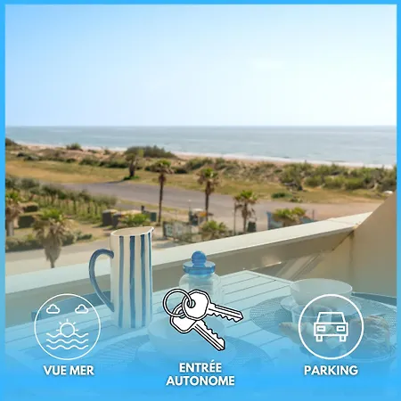 Village Naturiste R4N - Le Blue Light Heliopolis Sea View Luxe-3