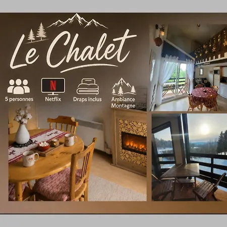 LE CHALET, Superbe Duplex Montagnard avec balcon, au calme - Les Rousses, Draps inclus&Parking gratuit, WI-FI-2