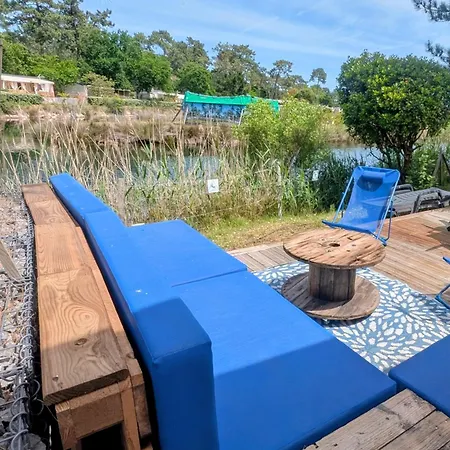 En bord d'eau - charmant Mobil-home climatisé - Cap ferret-2