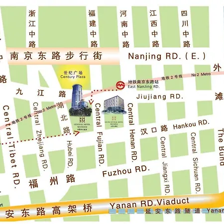 Grand Central Hotel Shanghai - Nanjing Road-2