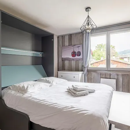 Appartements vue Mont-Joly à 2 pas Tramway Mont-Blanc - Studio 1 pièce-2