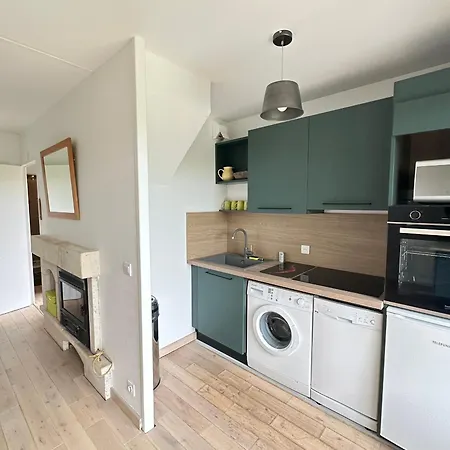 Appartement T2 avec Jardin, Proche Centre et Plage de Cabourg, Parking Inclus - FR-1-487-295-2
