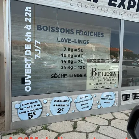 La coquille - Appartement spacieux 45m2, T2 à 1min de la plage - WIFI-2