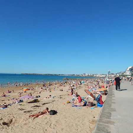 Saint Malo Maison Plain Pied Avec Jardin Clos Pres Gare Plage Du Sillon Chien Admis Fibre-3