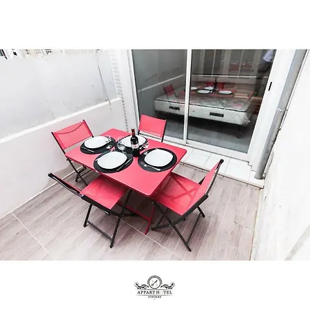 La Suite T2 40M2 Avec Terrasse 1Ch-4Pers Appart Hotel Poitiers-2