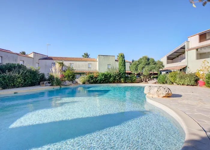 Maison d'une chambre avec piscine partagee et terrasse amenagee a Valras Plage
