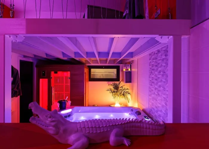 Romance Spa lofts haut de gamme avec sauna