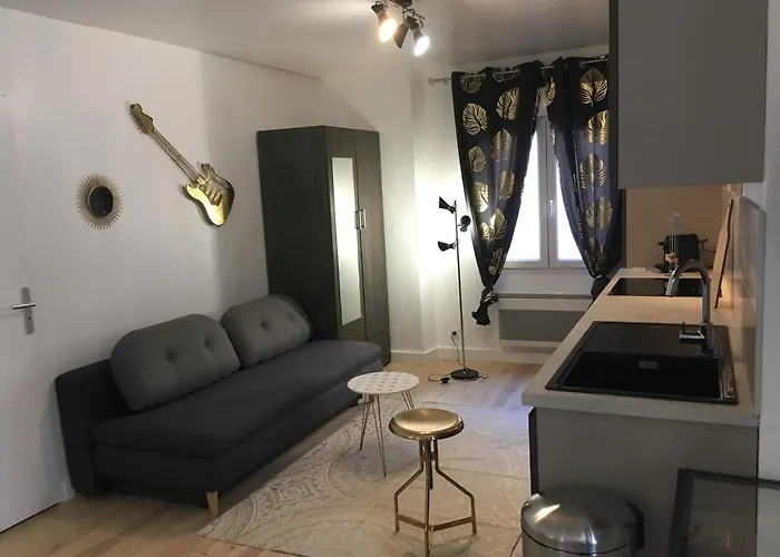 Studio hyper centre, proche gare, entrée indépendante