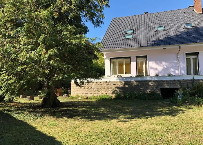 La Maison, 4 appartements 3 étoiles climatisés au centre ville avec jardin proche du Parc et des Thermes