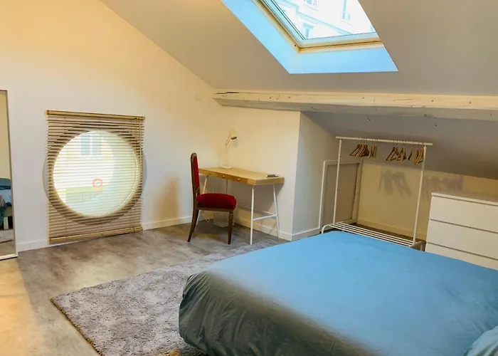 Loft 60M2 2-4 Personnes Avec Garage Et Wifi 3 Rue St Joseph St Etienne Proche Centre-Ville