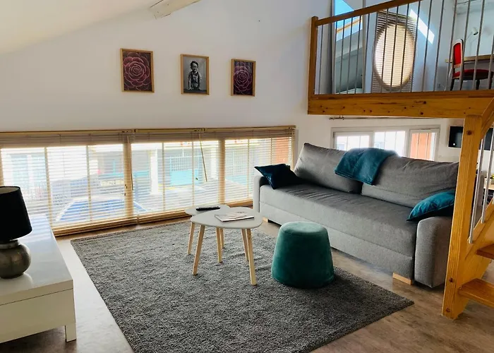 Loft 60M2 2-4 Personnes Avec Garage Et Wifi 3 Rue St Joseph St Etienne Proche Centre-Ville
